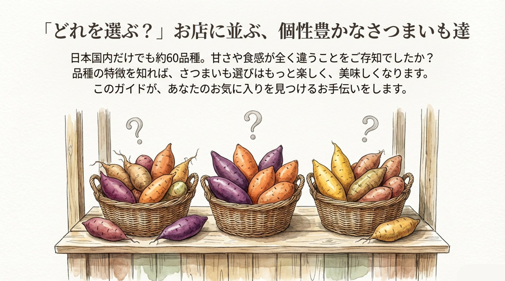 自分好みのサツマイモ