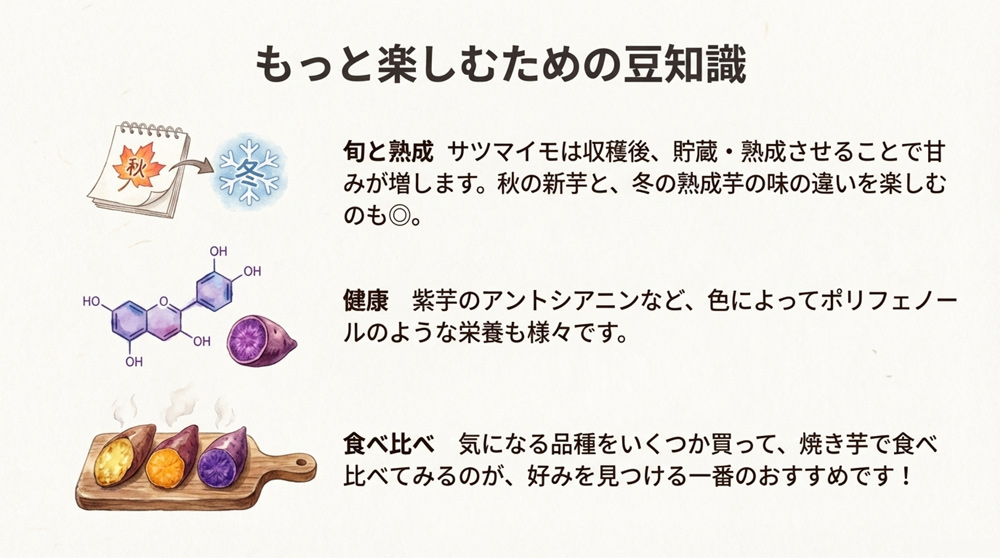 品種選びをさらに楽しむポイント