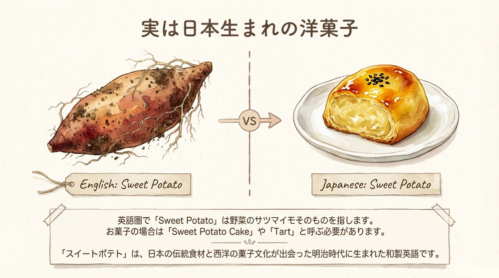 生まれは「日本」の洋菓子