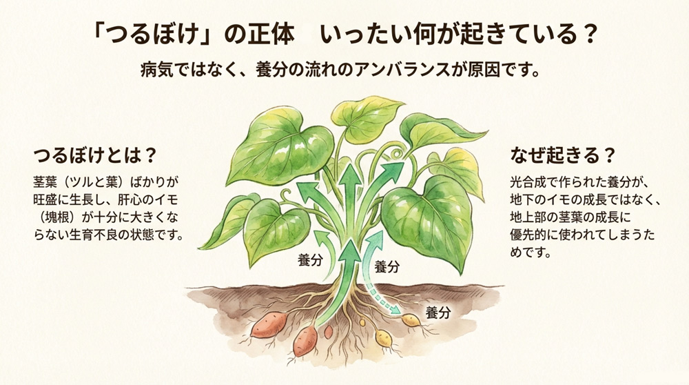 つるぼけとは何?どんな状態?