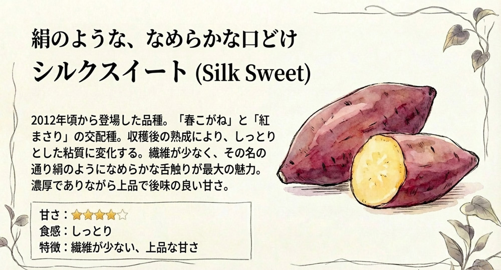 【絹のような口どけ】シルクスイート