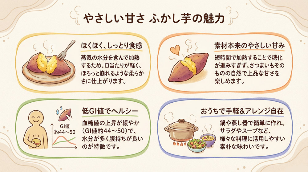 ふかし芋とはどんな食べ物?