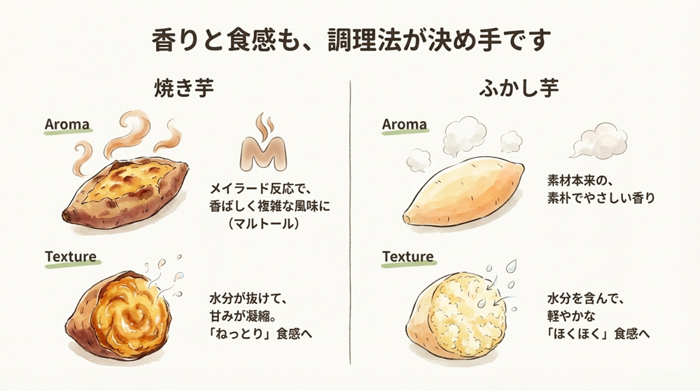 香りや風味の違い