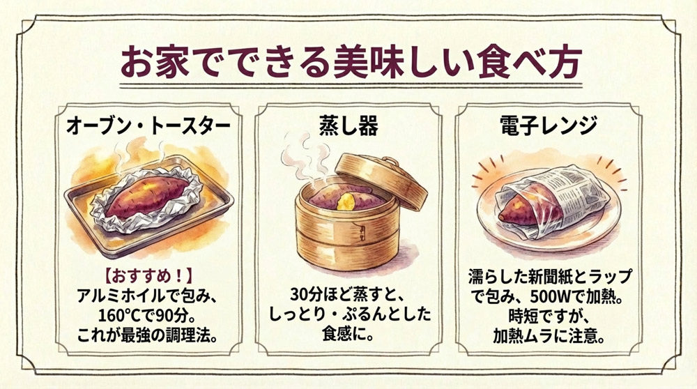 安納芋をおいしく味わうコツ