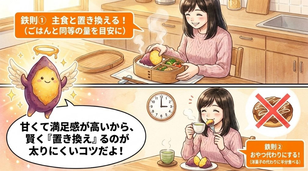 量とタイミングの工夫