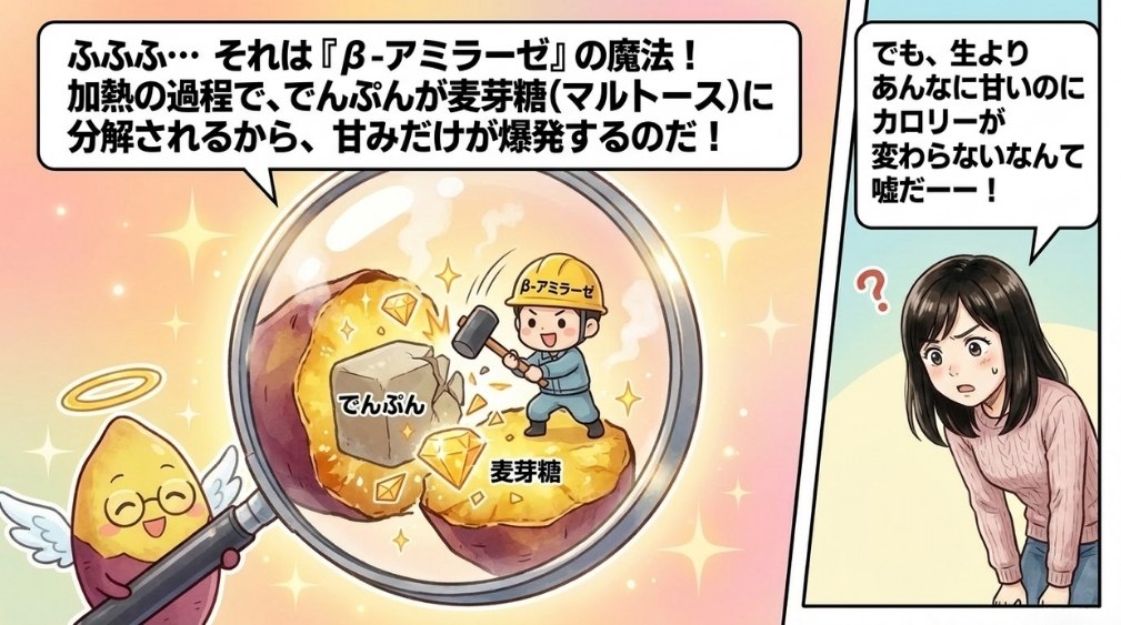 甘く感じることとカロリーの関係