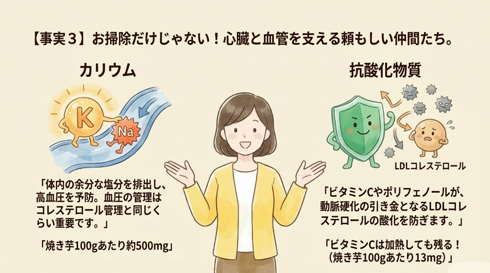 心臓血管の健康を支える相乗効果