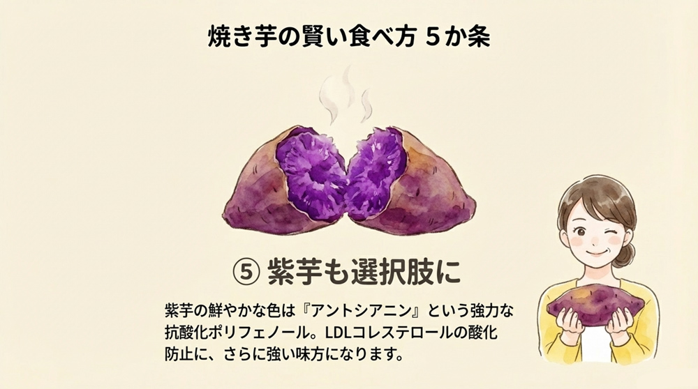 紫芋も選択肢に