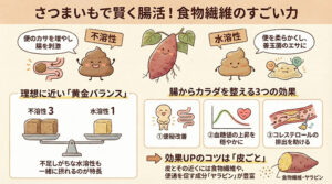 さつまいもの食物繊維