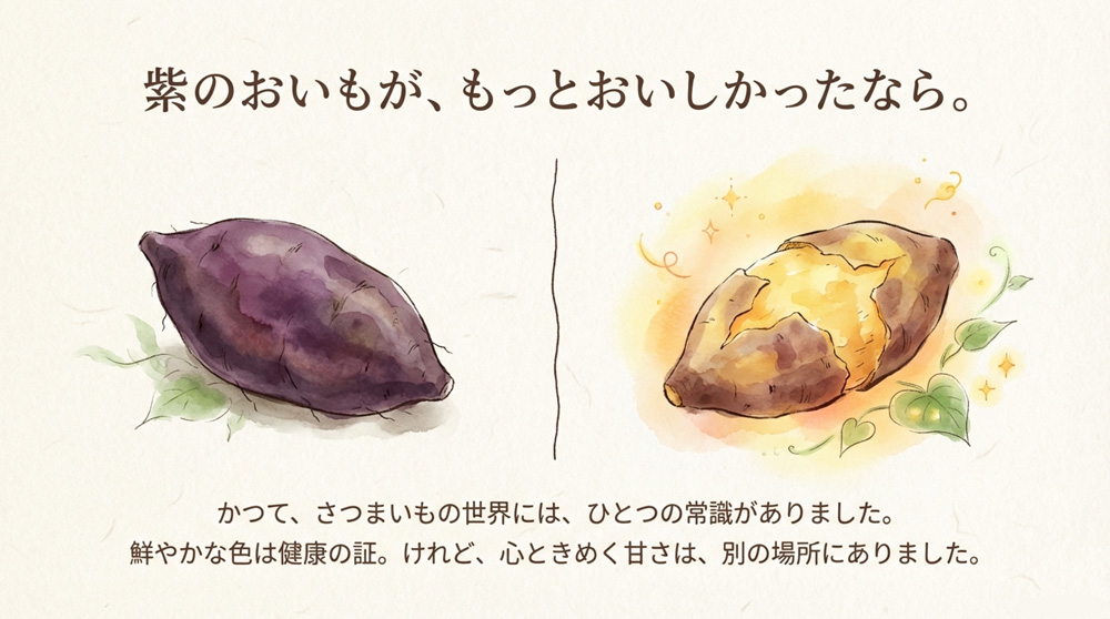 紫さつまいも「ふくむらさき」の特徴をわかりやすくご説明します