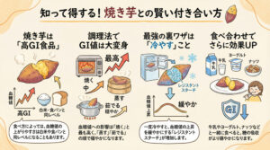 焼き芋のGI値は高い?低い?