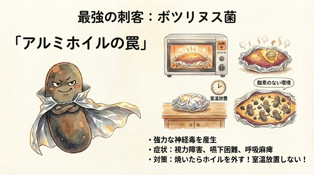 最も危険な食中毒「ボツリヌス菌」