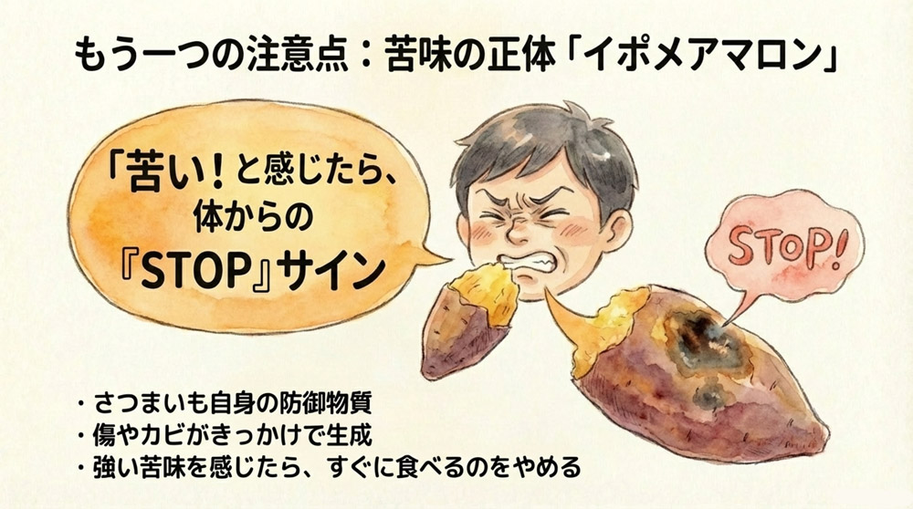 傷やカビから生まれる「イポメアマロン」の危険性