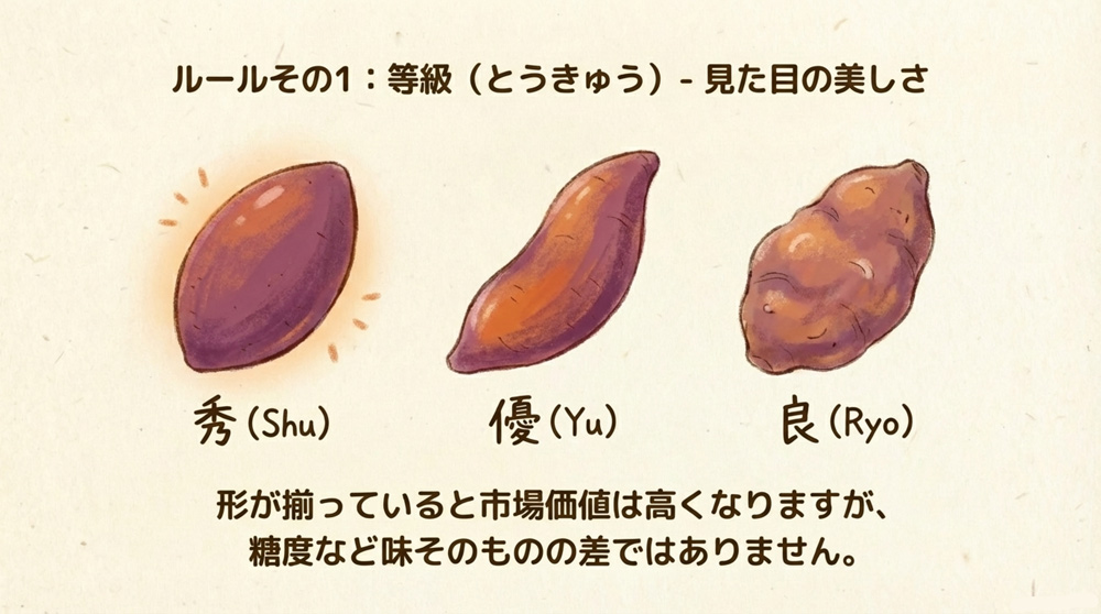 等級(形状や見た目)
