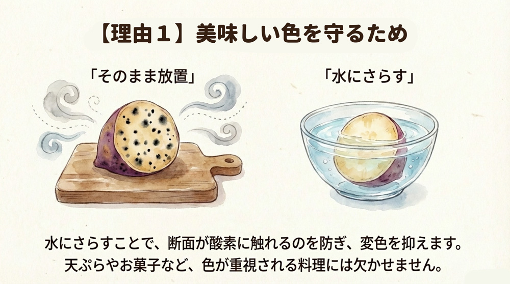 【理由1】見た目を美しく保つため(変色防止)