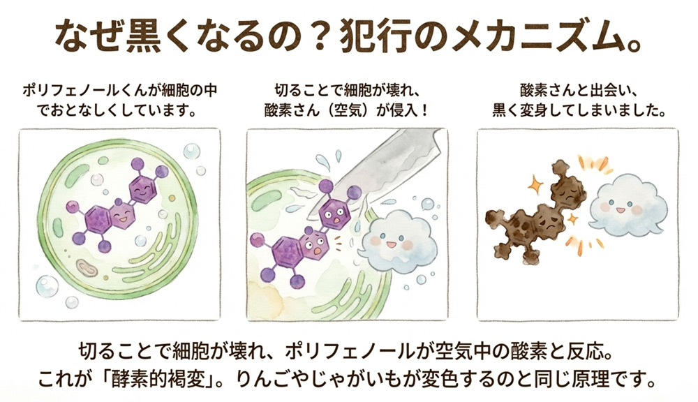 ポリフェノール類(クロロゲン酸、タンニンなど)