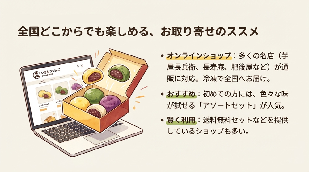 お取り寄せ完全ガイド!人気通販サイト