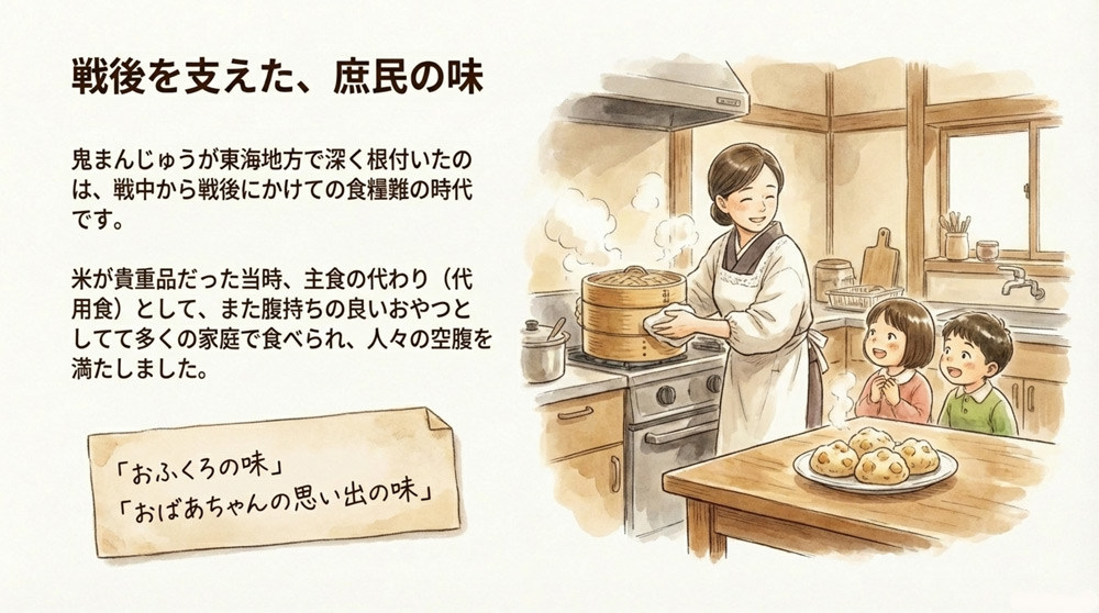 戦後に広まった庶民の味