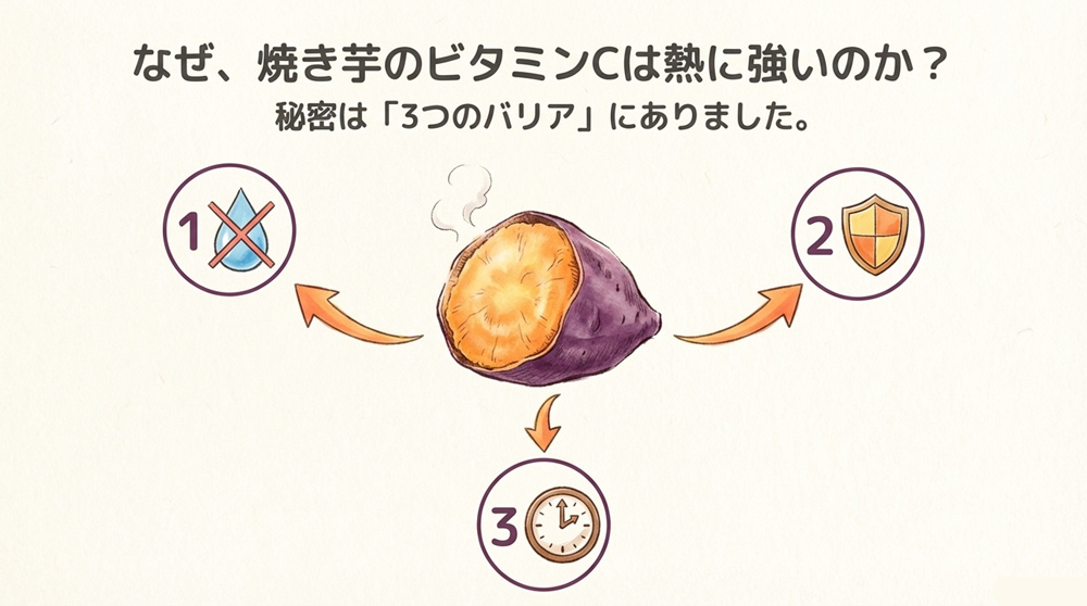 ビタミンCは熱に弱い?