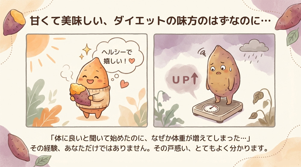 「焼き芋ダイエットで太る」5つの理由