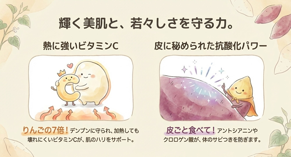 美肌とスッキリを叶えるビタミン&ミネラル