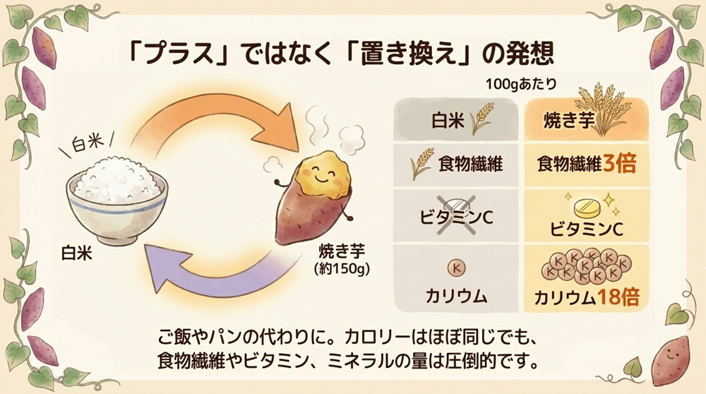 「置き換え」の原則を守る