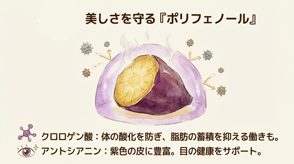 抗酸化作用で美容と健康をサポート