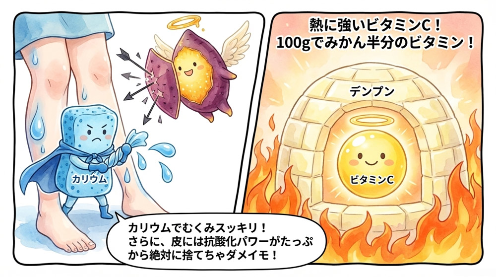 美肌とスッキリを叶えるビタミン&ミネラル