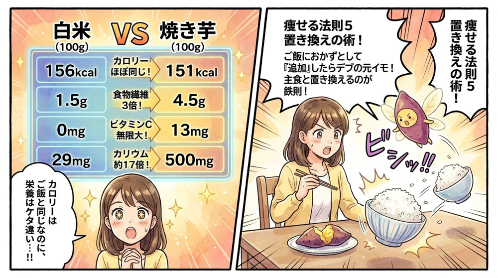 【法則5】「置き換え」の原則を守る