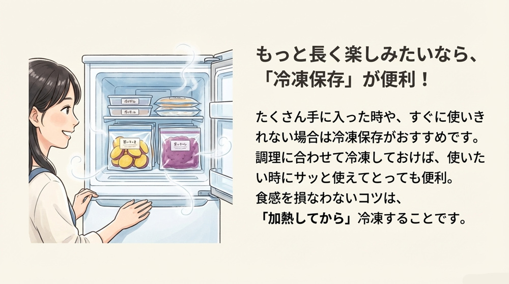 上手な冷凍方法