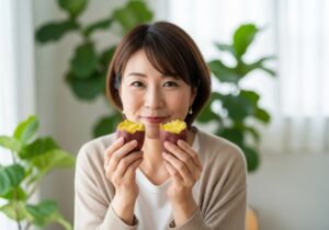焼き芋の皮は食べるべき？