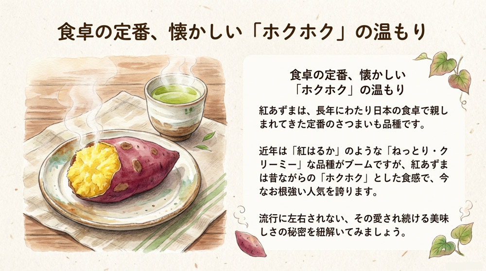 ホクホクとした粉質の食感