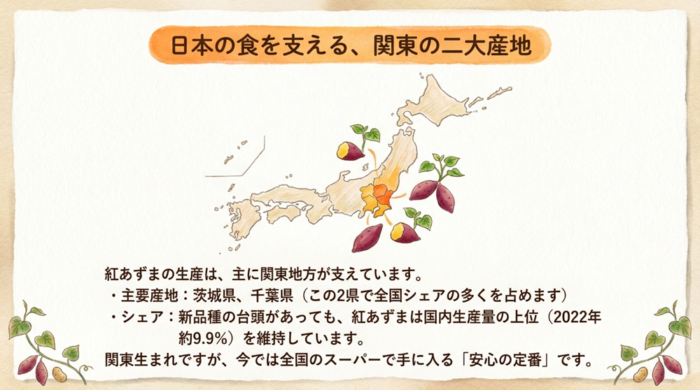 茨城県・千葉県は二大産地