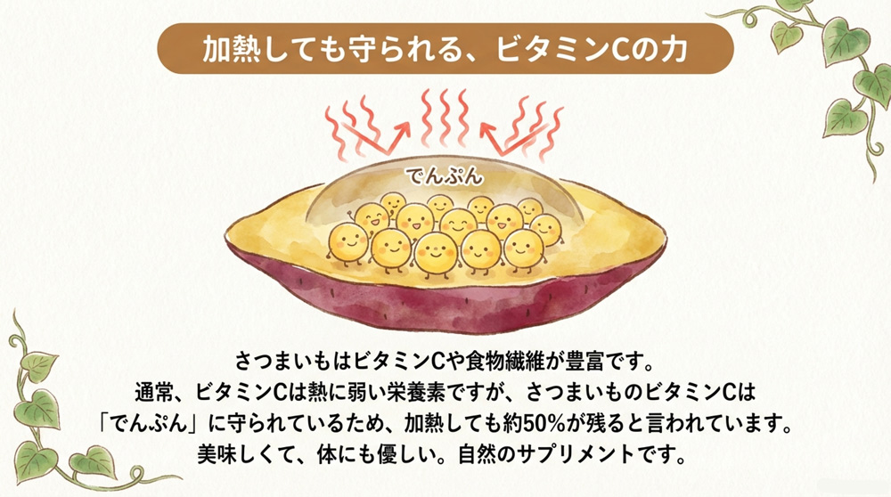 さつまいものビタミンC