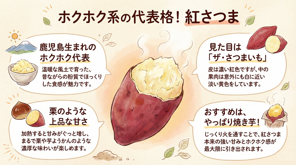 紅さつまの特徴を徹底解説