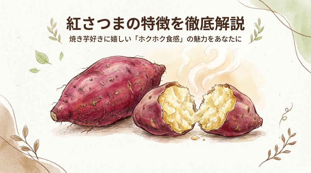 紅さつまの特徴を徹底解説