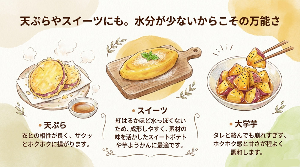 紅さつまの美味しい食べ方