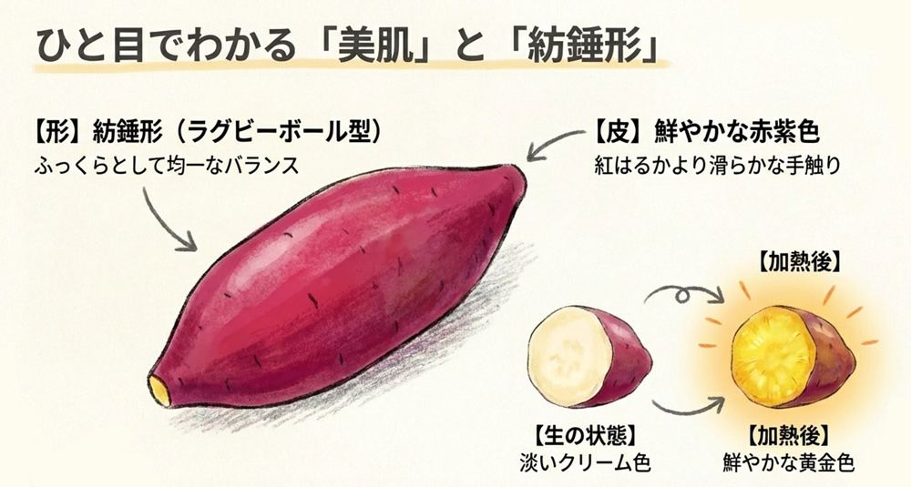 シルクスイートの見た目の特徴