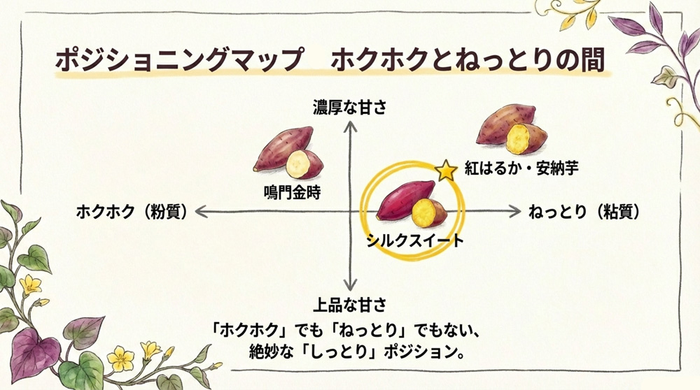 紅はるかなど他品種との比較