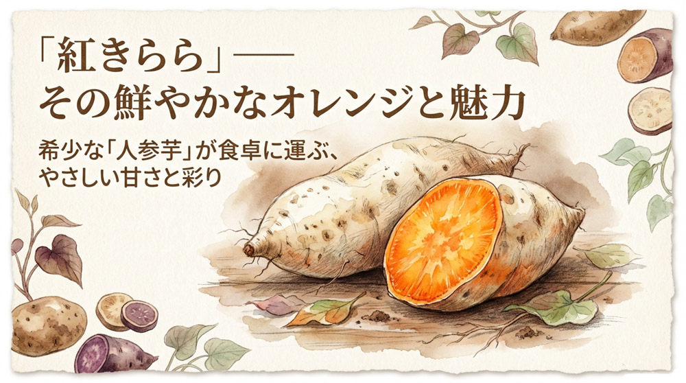 紅きららとはどんなさつまいも?
