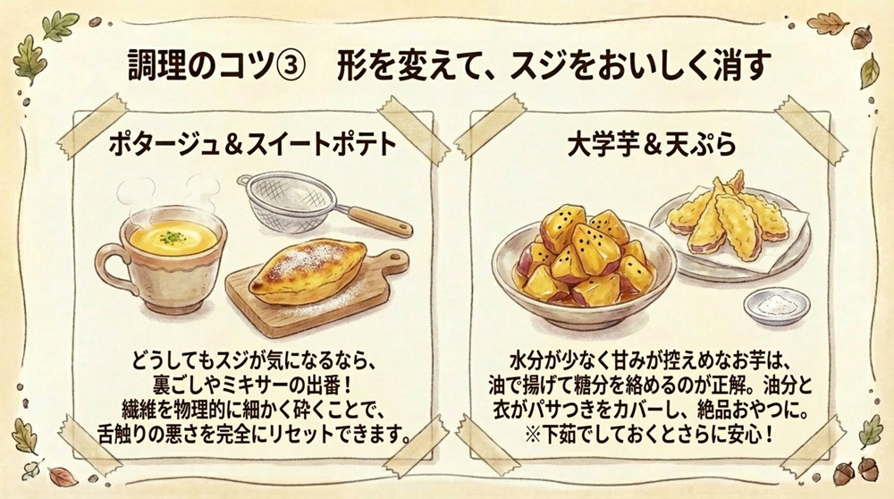 糖や油を使った料理に活用